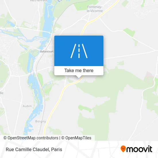Rue Camille Claudel map