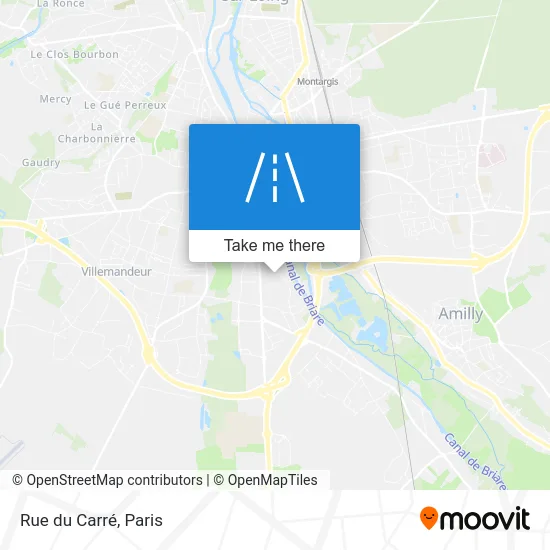 Rue du Carré map