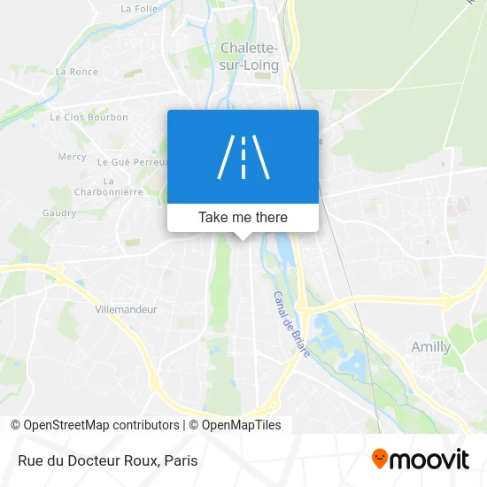 Rue du Docteur Roux map