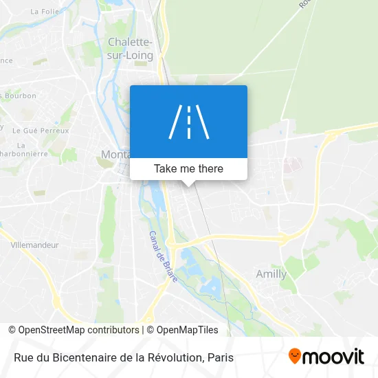 Rue du Bicentenaire de la Révolution map