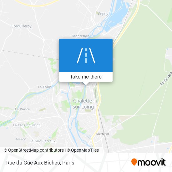 Rue du Gué Aux Biches map