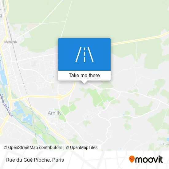 Rue du Gué Pioche map