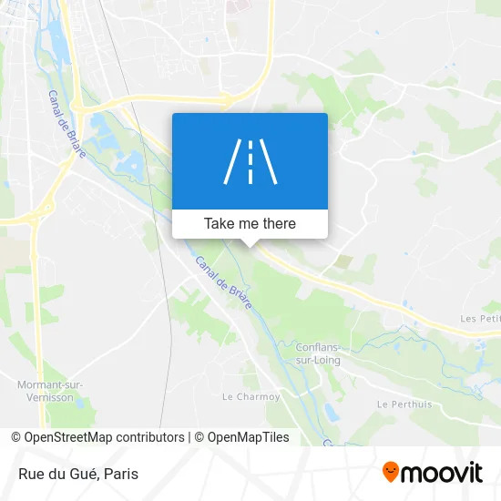 Rue Du Gué map