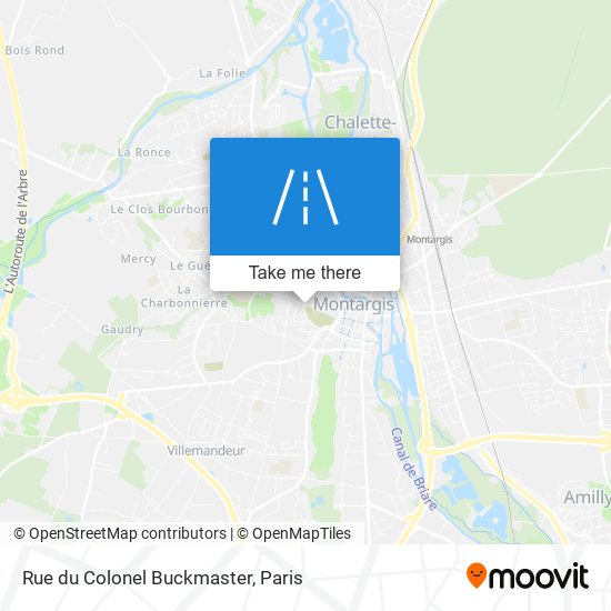 Rue du Colonel Buckmaster map