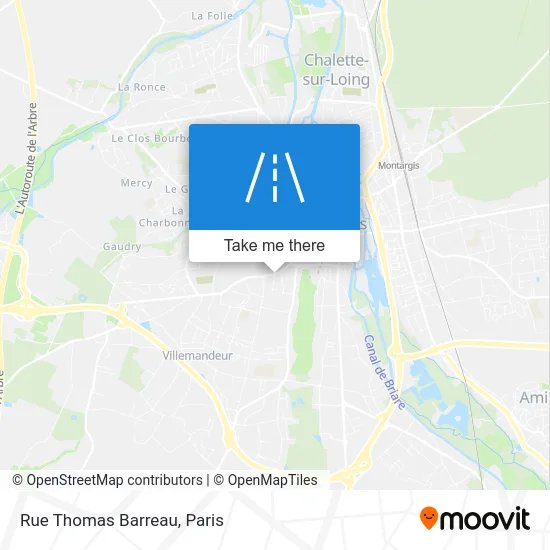 Rue Thomas Barreau map