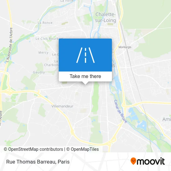 Rue Thomas Barreau map