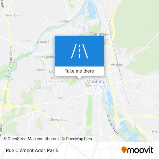 Rue Clément Ader map
