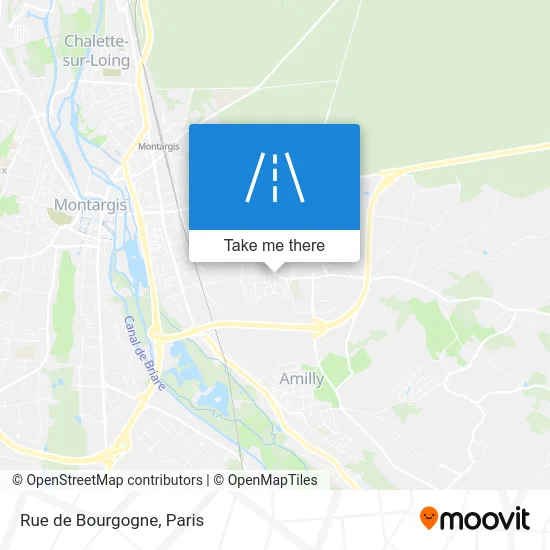 Rue de Bourgogne map