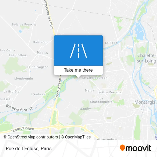 Rue de L'Écluse map