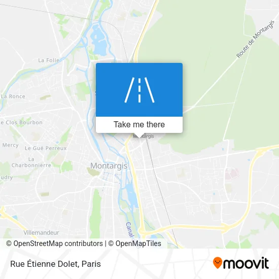Rue Étienne Dolet map