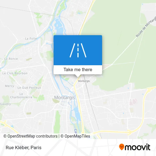 Rue Kléber map