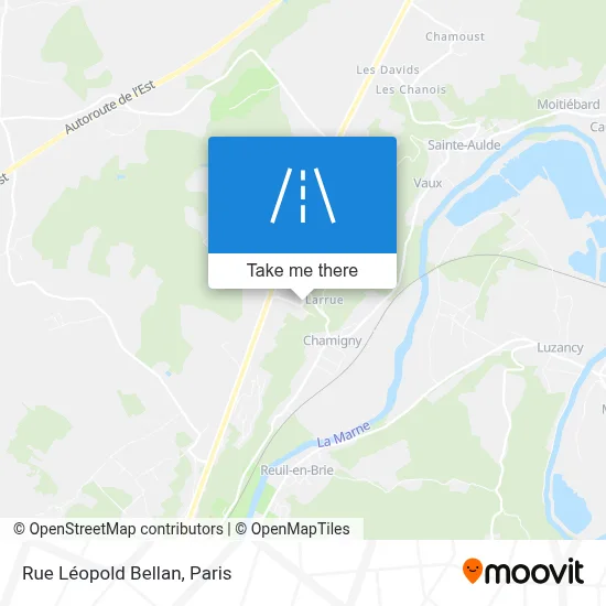 Rue Léopold Bellan map