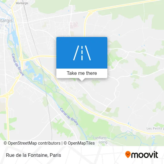 Rue de la Fontaine map