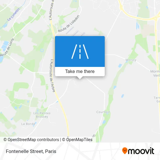 Rue de la Fontenelle map