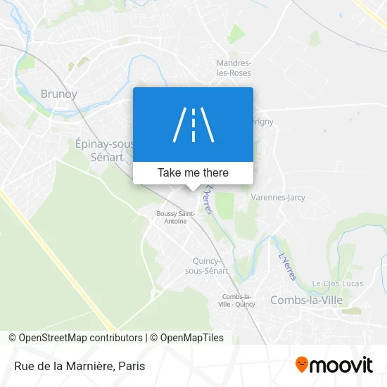 Rue de la Marnière map