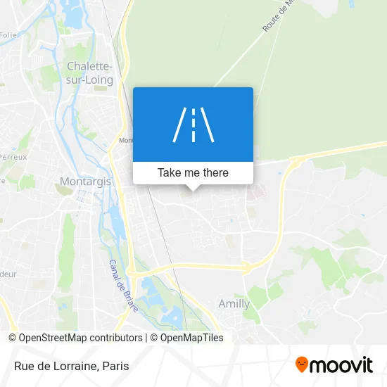 Rue de Lorraine map