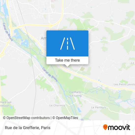 Rue De La Grefferie map