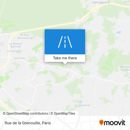 Rue de la Grenouille map