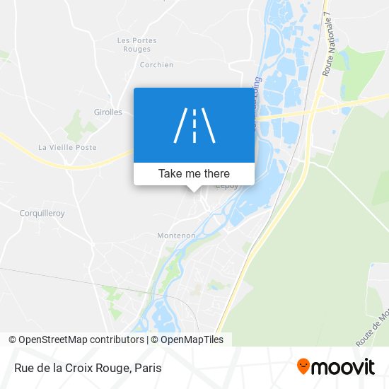 Rue De La Croix Rouge map