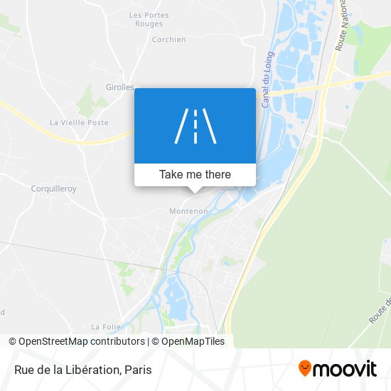 Rue De La Libération map