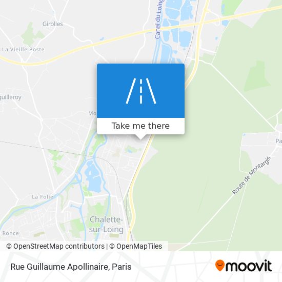 Rue Guillaume Apollinaire map