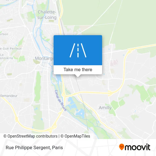 Rue Philippe Sergent map