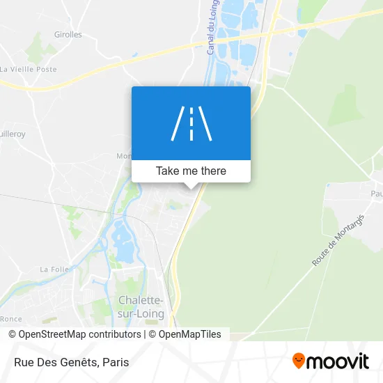 Rue Des Genêts map