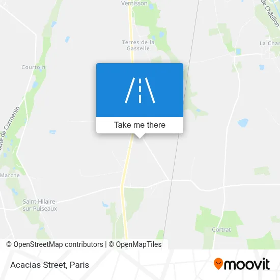 Rue Des Acacias map