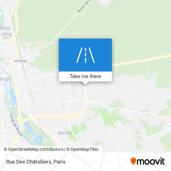 Rue Des Châtelliers map
