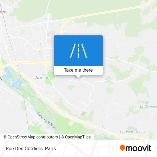 Rue Des Cordiers map