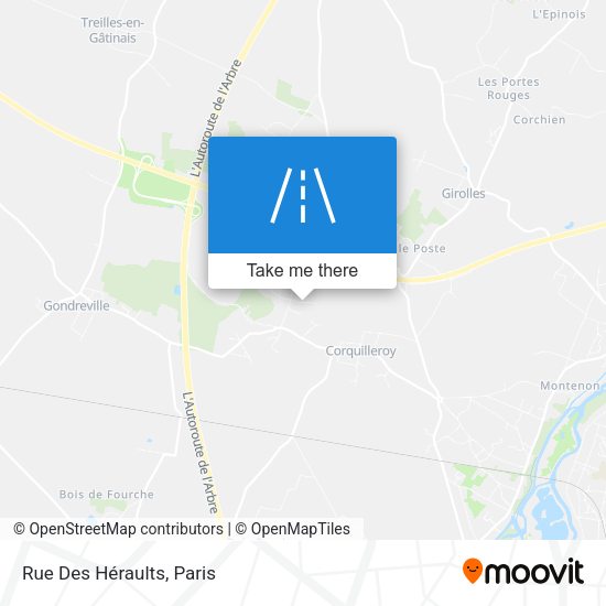 Rue Des Héraults map