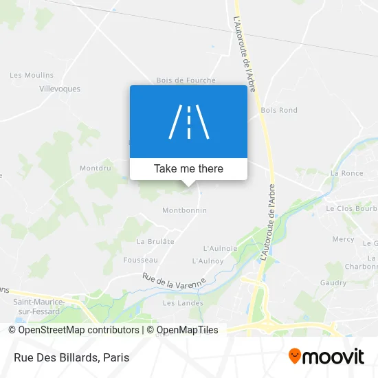 Rue Des Billards map