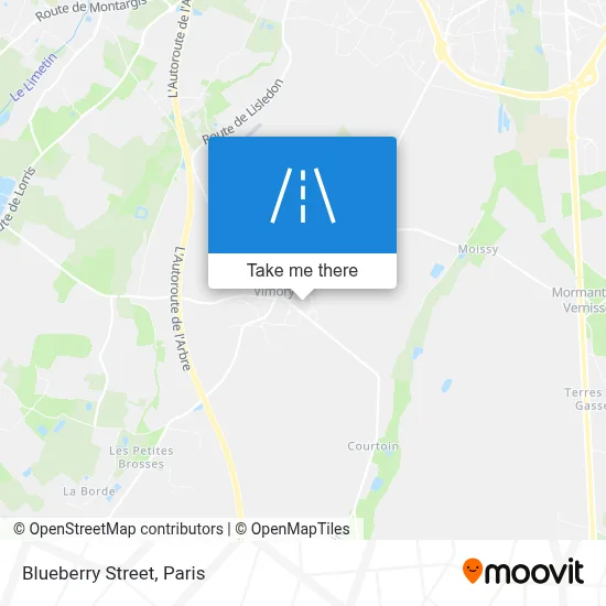 Rue Des Bleuets map