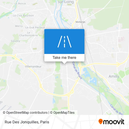 Rue Des Jonquilles map