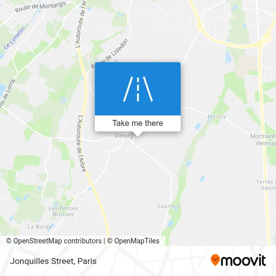 Rue Des Jonquilles map
