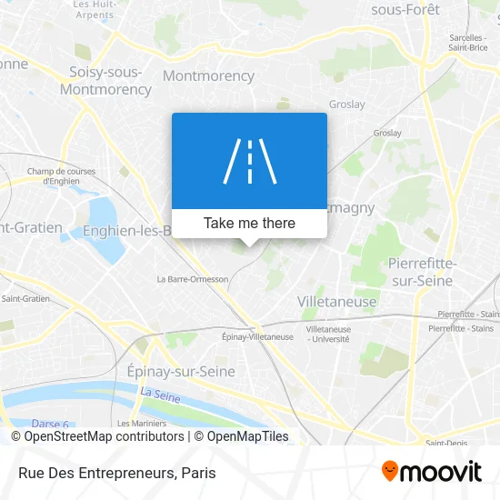 Rue Des Entrepreneurs map