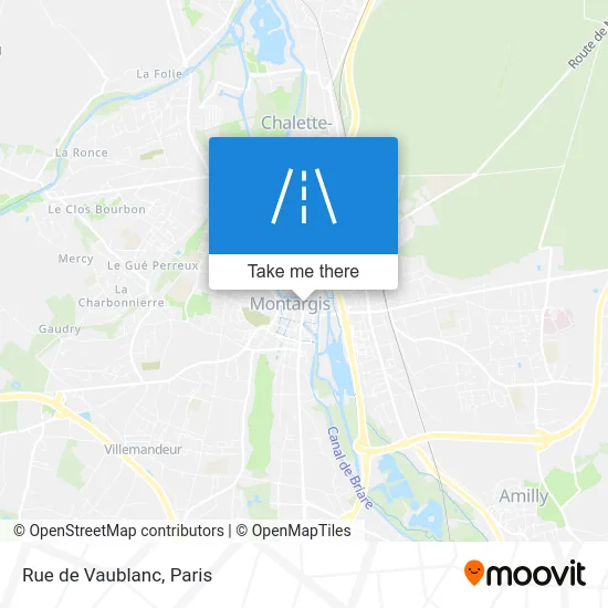Rue de Vaublanc map