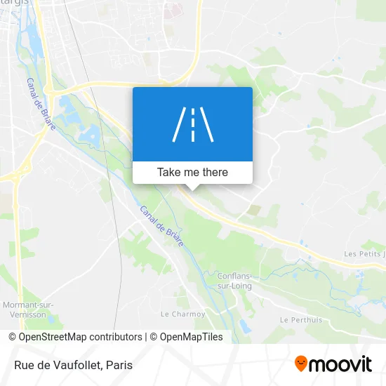 Rue De Vaufollet map