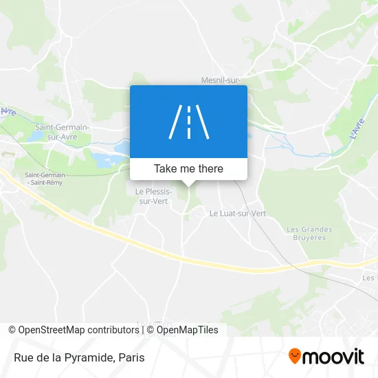 Rue de la Pyramide map