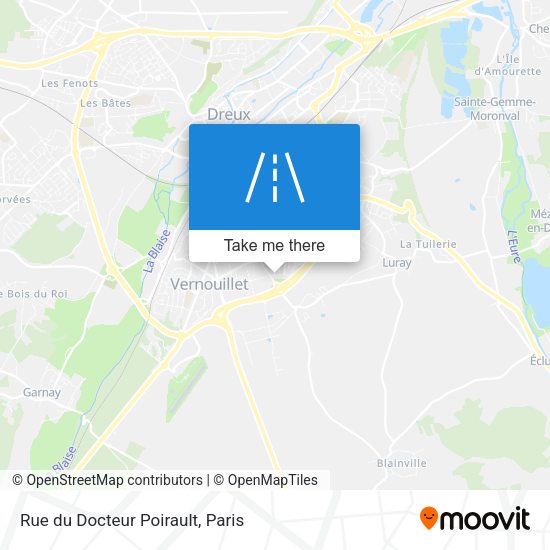 Rue du Docteur Poirault map