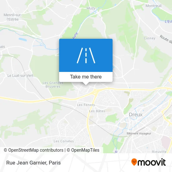 Rue Jean Garnier map