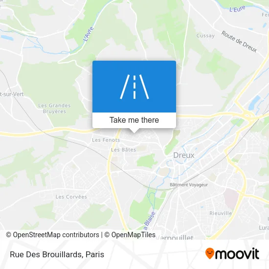 Rue Des Brouillards map