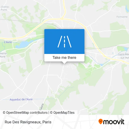 Rue Des Ravigneaux map