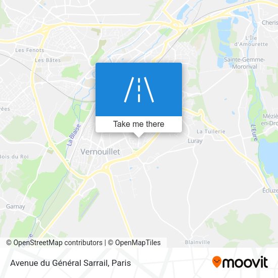 Avenue du Général Sarrail map