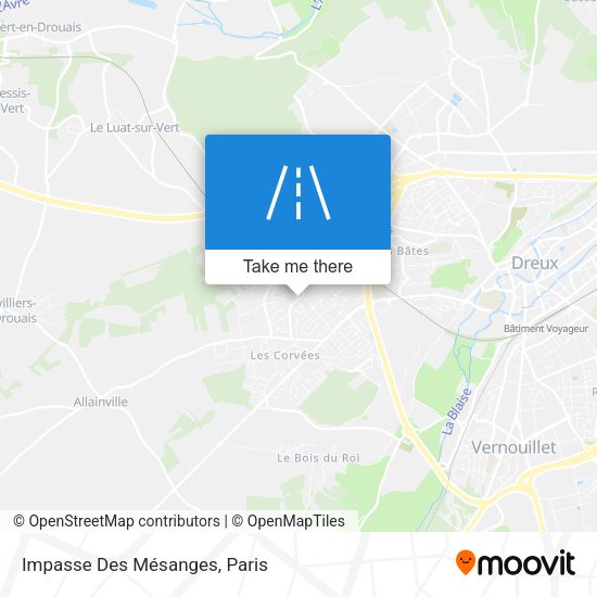 Impasse Des Mésanges map
