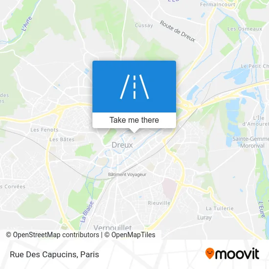 Rue Des Capucins map