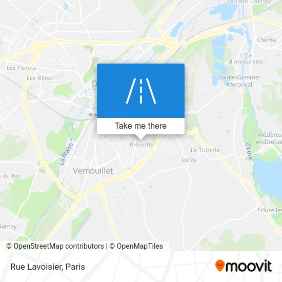 Rue Lavoisier map