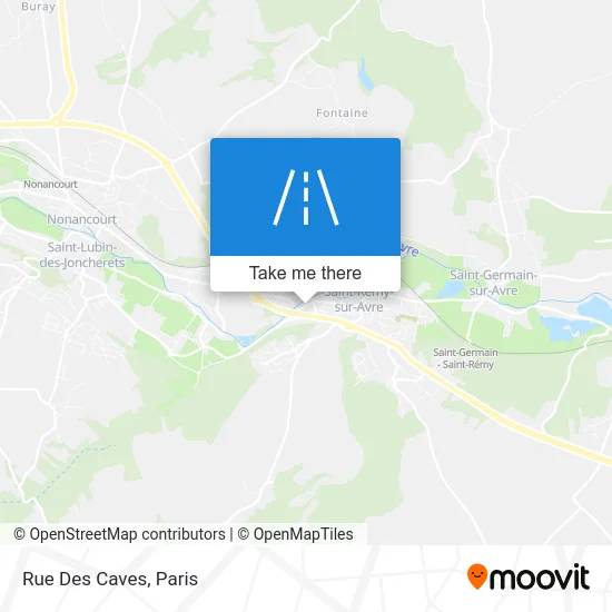 Rue Des Caves map