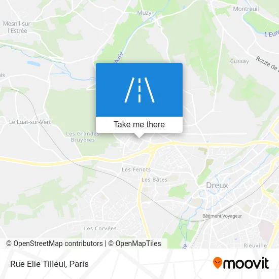 Rue Elie Tilleul map