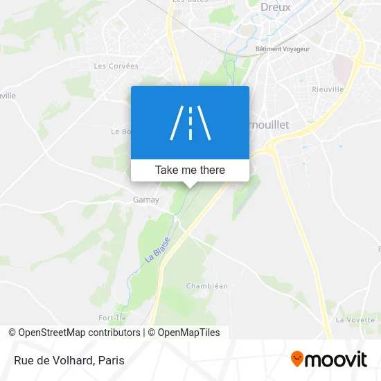 Rue de Volhard map